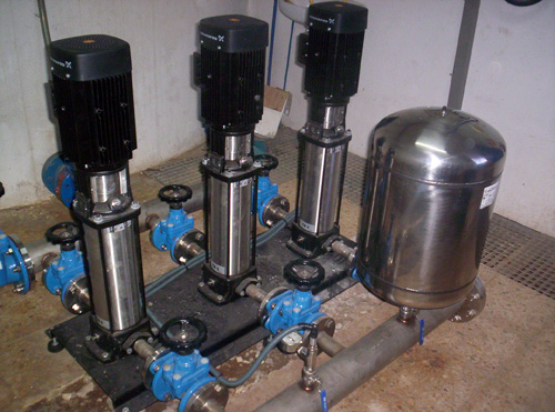 Reparaciones en grupos de presi�n