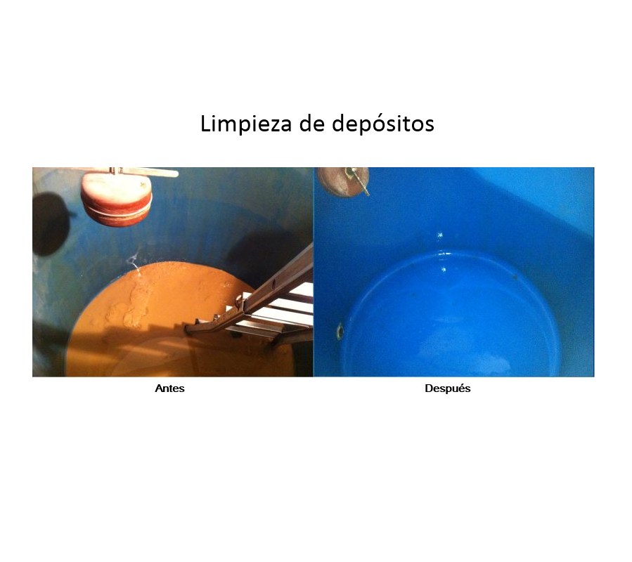 Limpieza de dep�sitos